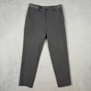 Uniqlo Pants Mens Size Small (27-30) Gray Ankle Cropped Tapered Regular Fit